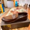 Dual tone brown loafer - Image 4